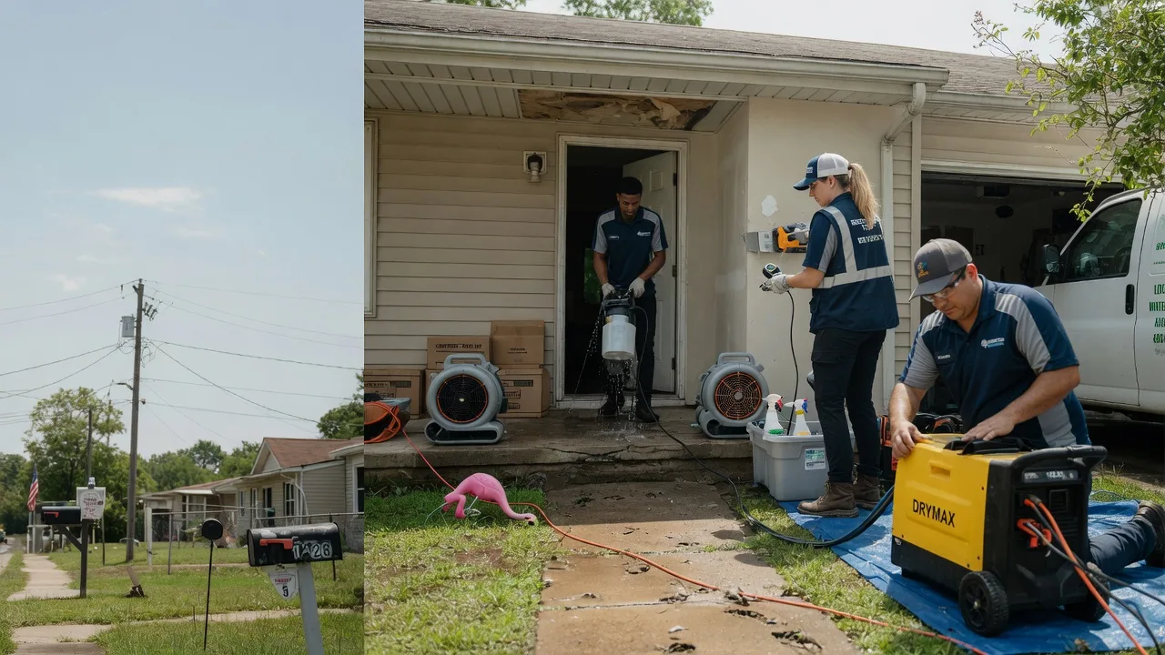 Storm Damage Water Removal in Abbyville, KS near me
